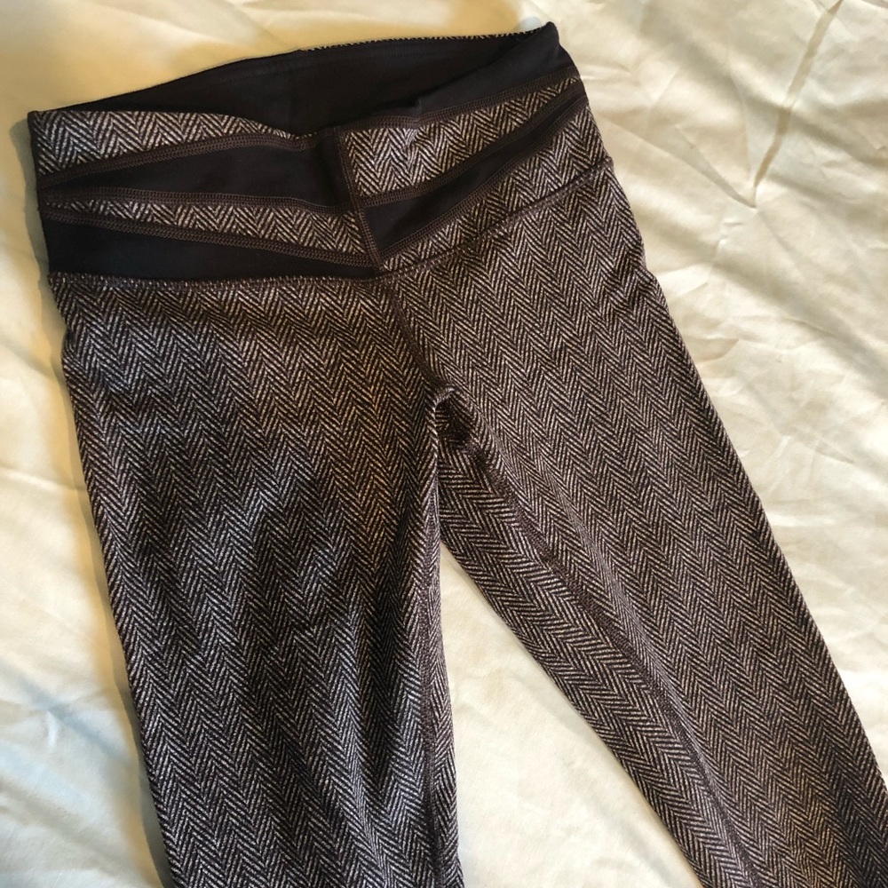 Lululemon Wunder Under Herringbone leggings